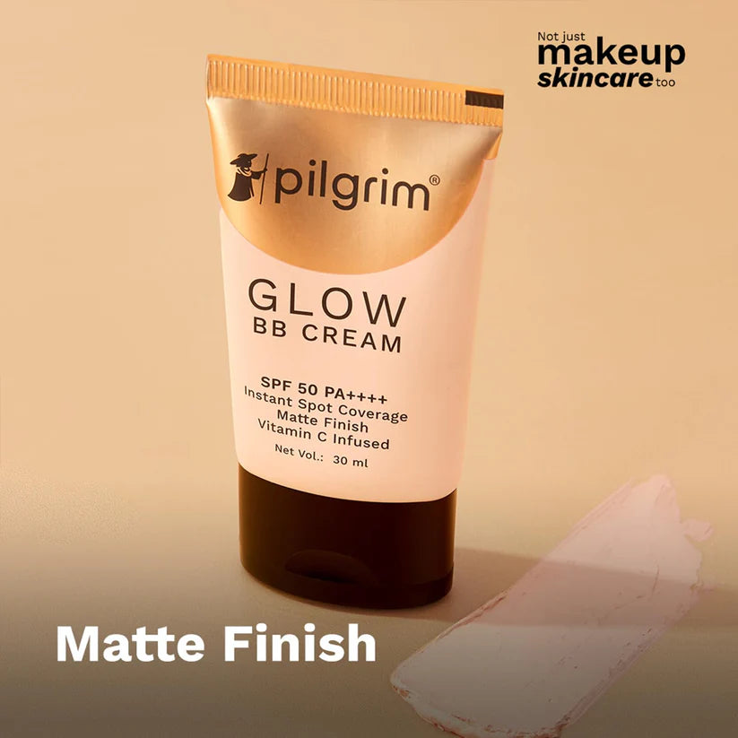 Pilgrim Glow 3-IN-1 BB Cream SPF 50 PA++++ 30ml - Beige Glow 01 PA5 BUY