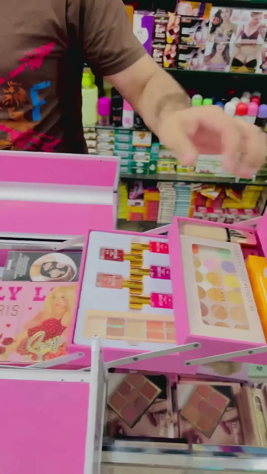 Travel Makeup Kit with Mirror and Beauty Portable Set Online (6AG4) 39