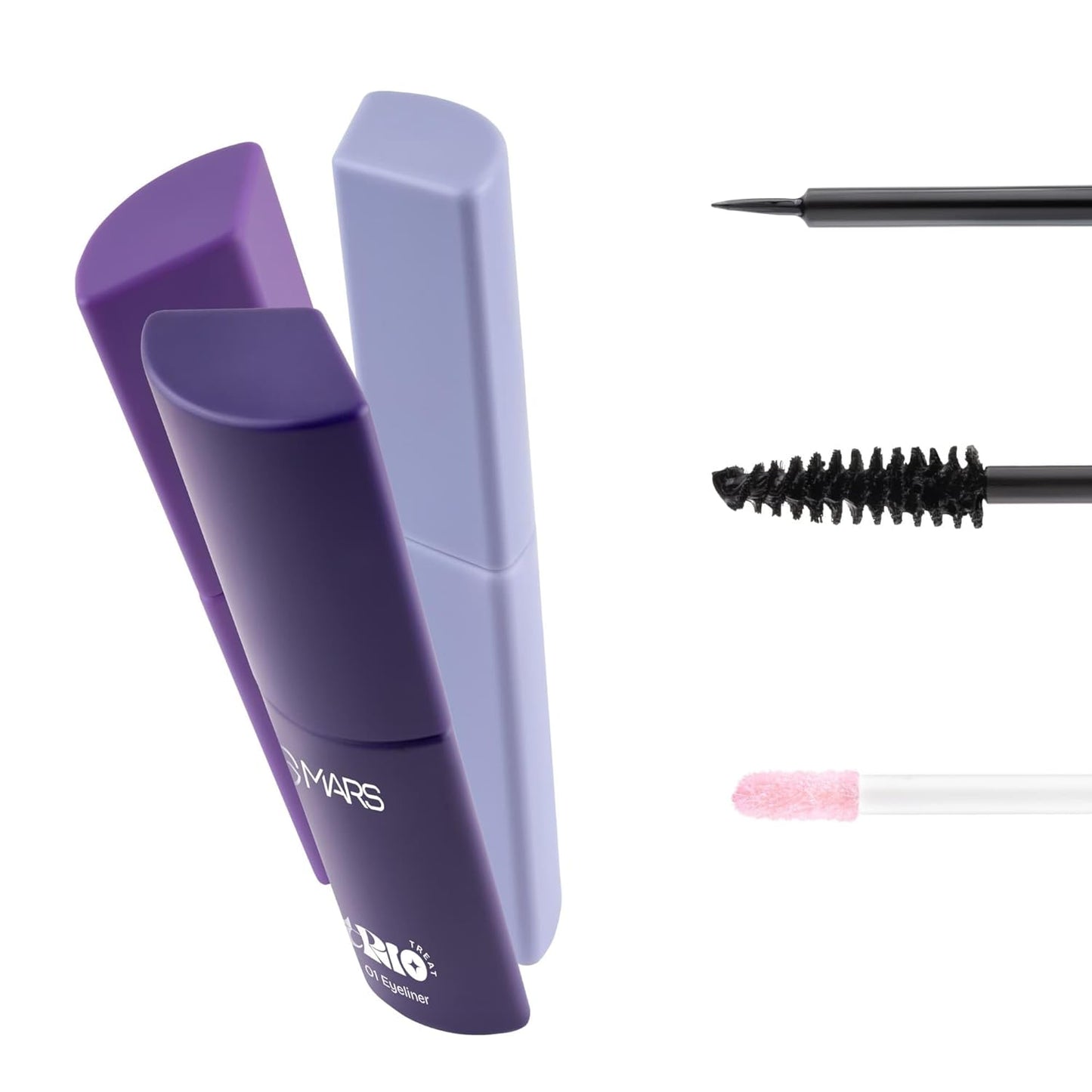 Exclusive Sale MARS TRIO Treat 3-IN-1 Eye Makeup Kit with Eyeliner AK2(5JN)