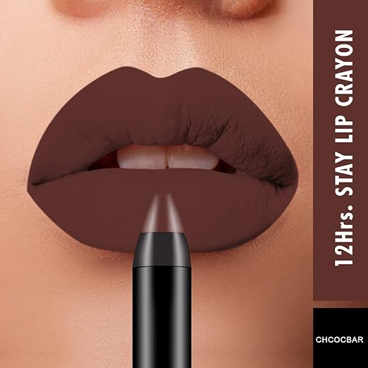 Exclusive Sale Swiss Beauty 12 Hrs. Stay Matte Lip Crayon Chocobar 1(8JL)
