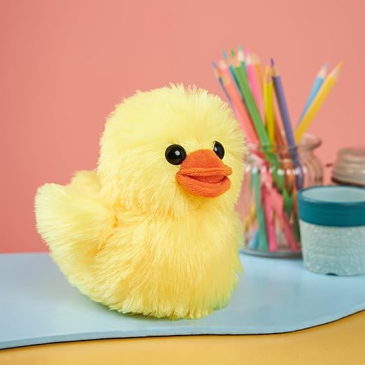 Jam & Honey Duck, Plush/Soft Toy for Boys, Girls and Kids, Super-Soft, Safe, Great Birthday Gift (Yellow, 18 cm)
