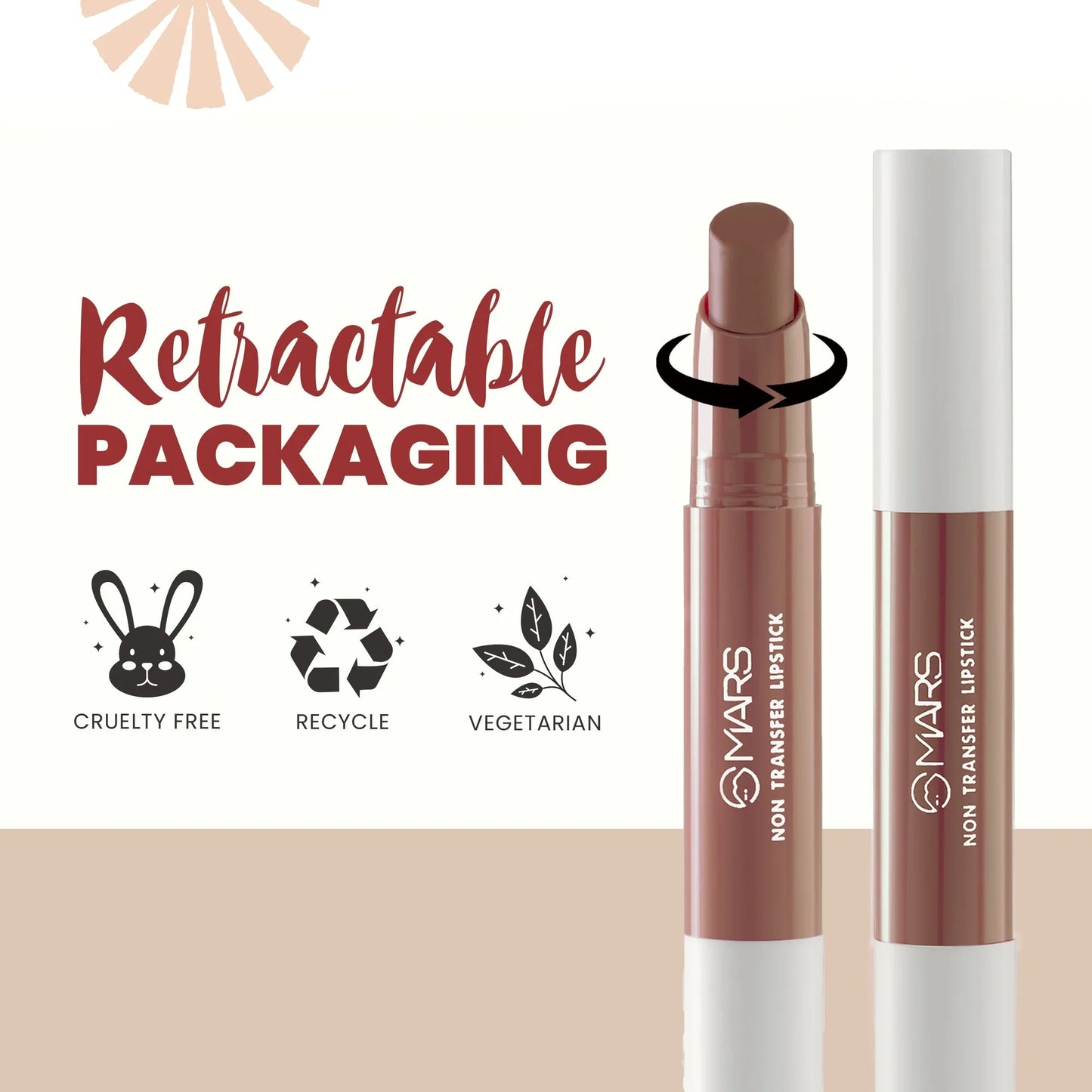 Exclusive Sale Prettiest Nude pink Shade Lipstick 7JN 2