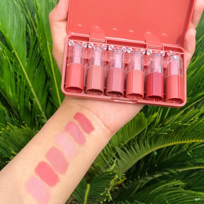 Exclusive Sale Nude New Mini Matte Lipstick Made in China 6pcs Box NK5(17M)