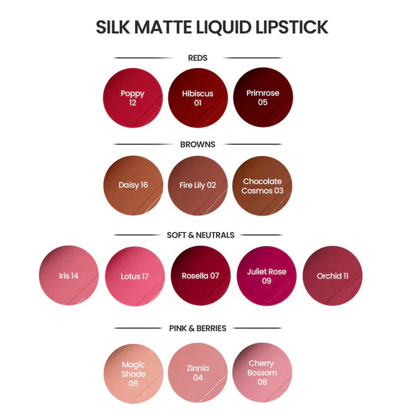 Exclusive Sale Silk Matte Liquid Lipstick 6JN (3)