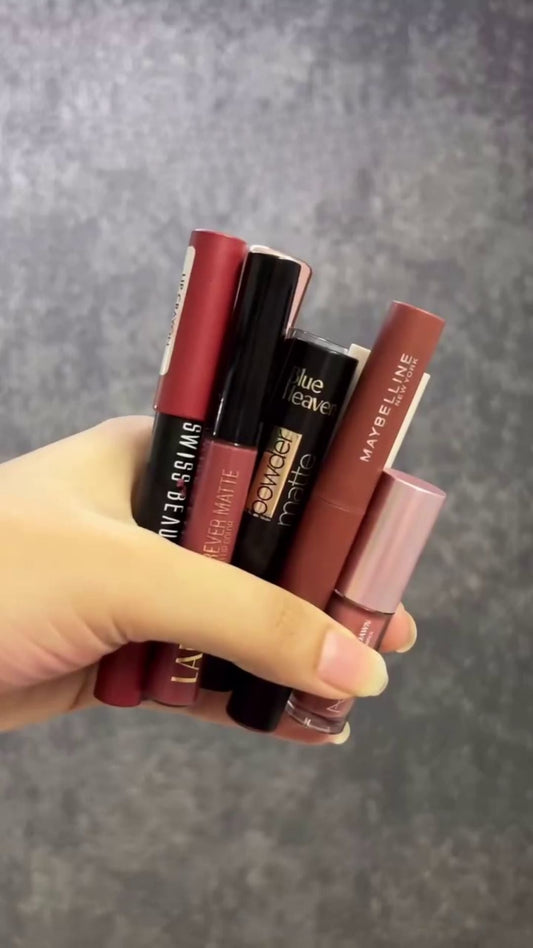 Exclusive Sale Colors Queen All Day Wear Liquid Lipstick & Long Lasting Matte Lipsticks AK2(3JN)