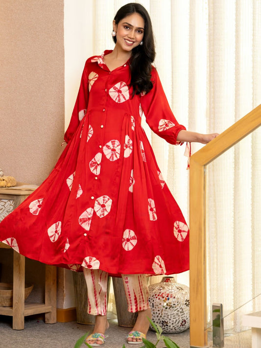 Festival Sale on Kurtis Red