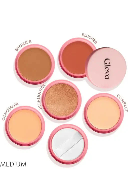 Exclusive Sale Makeup Stack 5-in-1, Smooth & Blendable, Travel-Friendly Kit AK(6JN)1