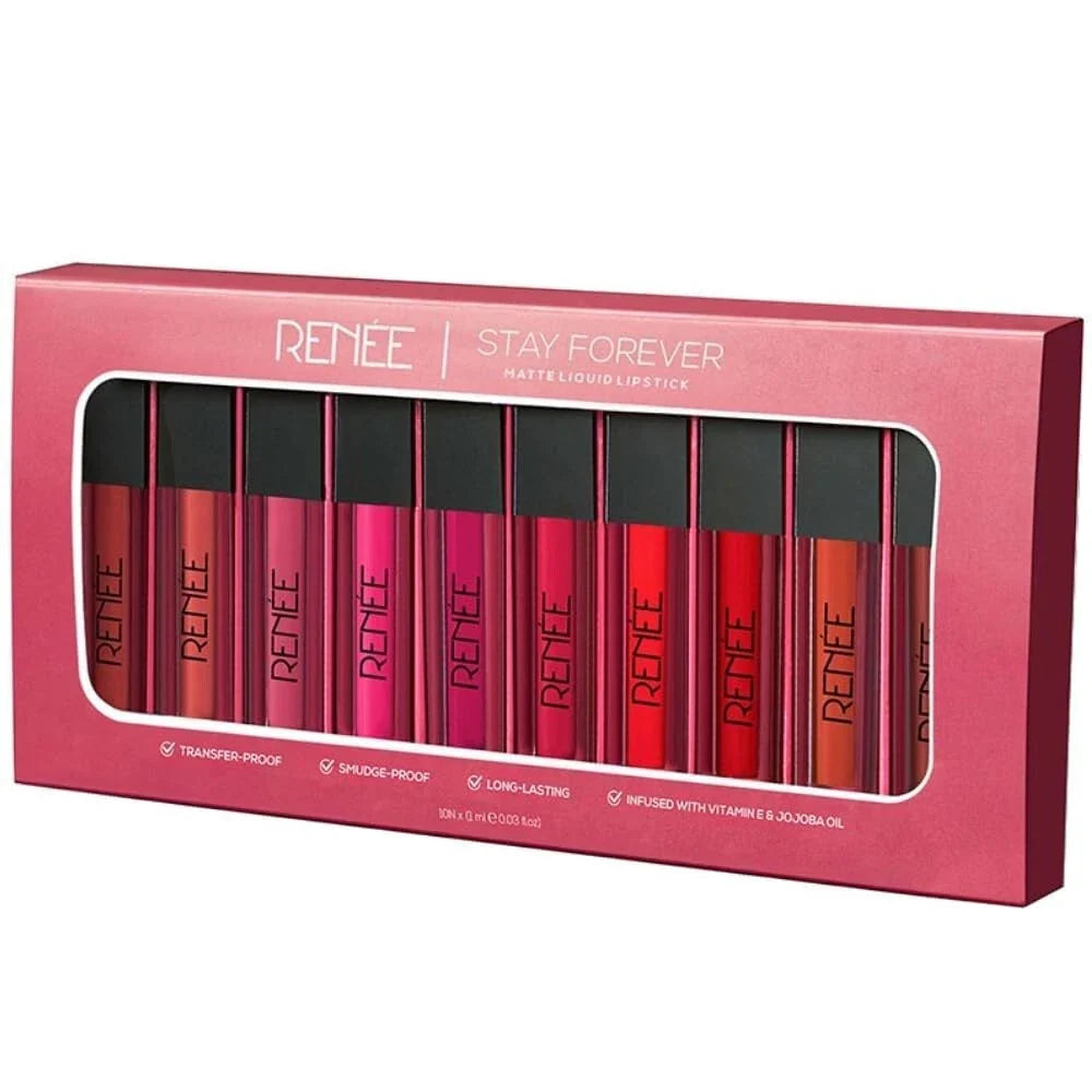 Exclusive Sale RENEE Stay Forever Matte Liquid Lipstick AK1(5JN)