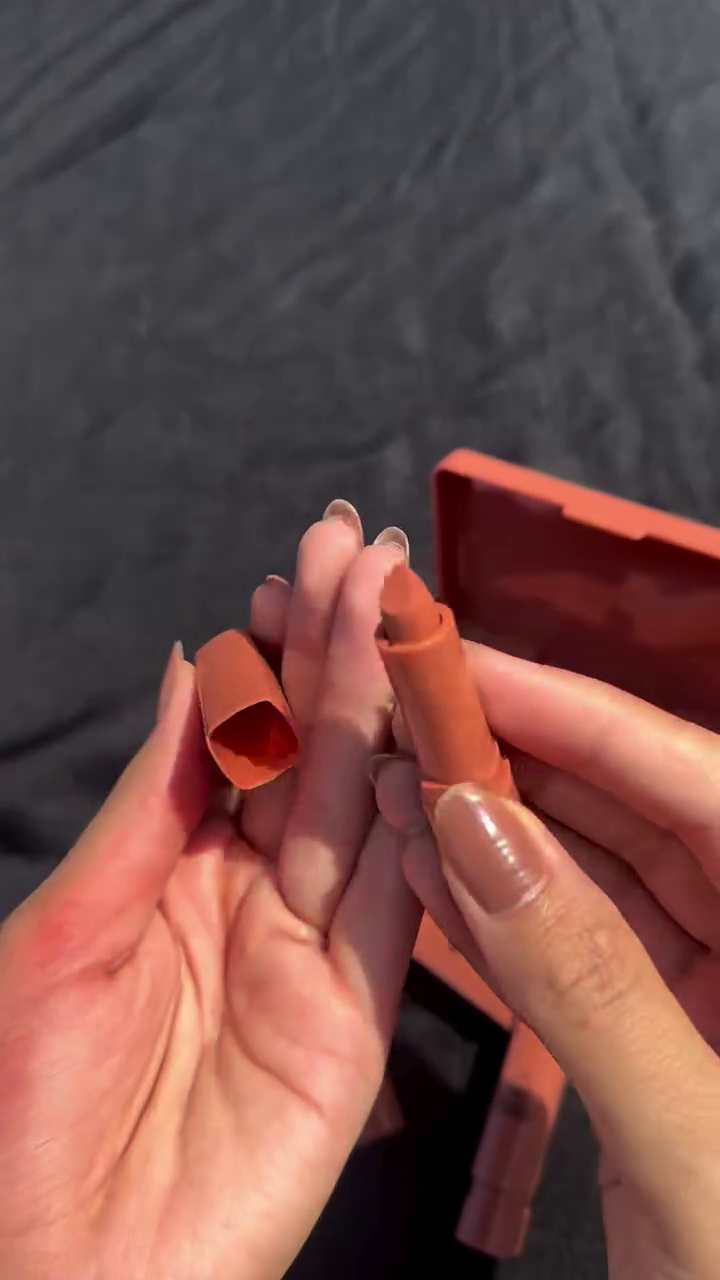 Exclusive Sale Six Shades Mini Velvet Matte Lipstick Set Long Lasting Beauty AK8(17M)