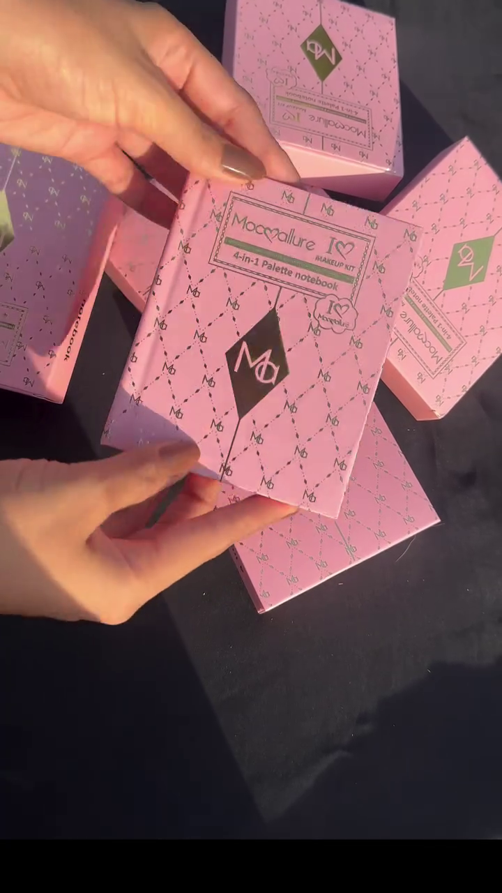 Exclusive Sale Mocullare 4 In 1 Makeup Book Palette With Eyeshadow,Blusher,Highlighter, Lipstick NK4(17M)