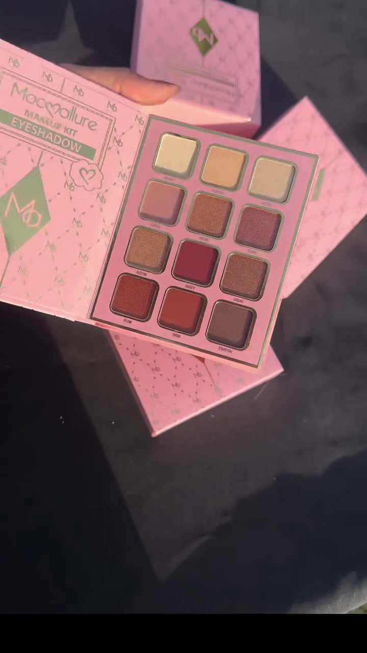 Exclusive Sale Mocullare 4 In 1 Makeup Book Palette With Eyeshadow,Blusher,Highlighter, Lipstick NK4(17M)