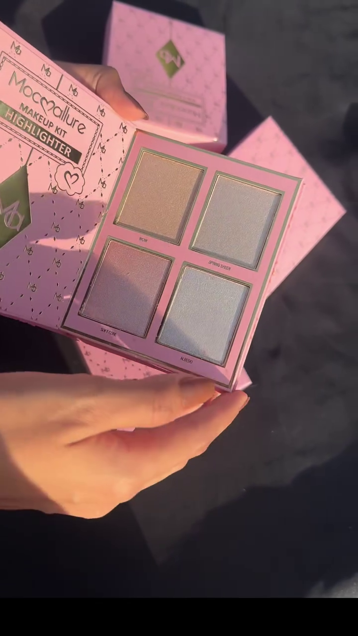 Exclusive Sale Mocullare 4 In 1 Makeup Book Palette With Eyeshadow,Blusher,Highlighter, Lipstick NK4(17M)