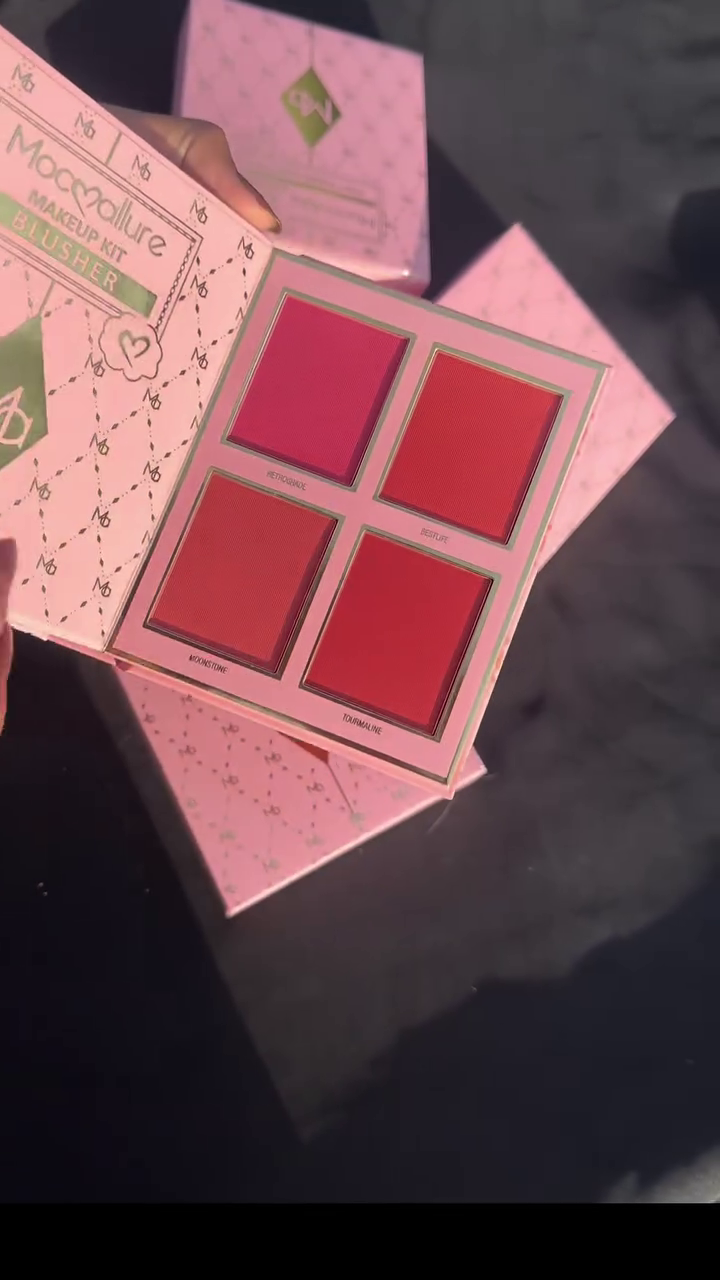 Exclusive Sale Mocullare 4 In 1 Makeup Book Palette With Eyeshadow,Blusher,Highlighter, Lipstick NK4(17M)